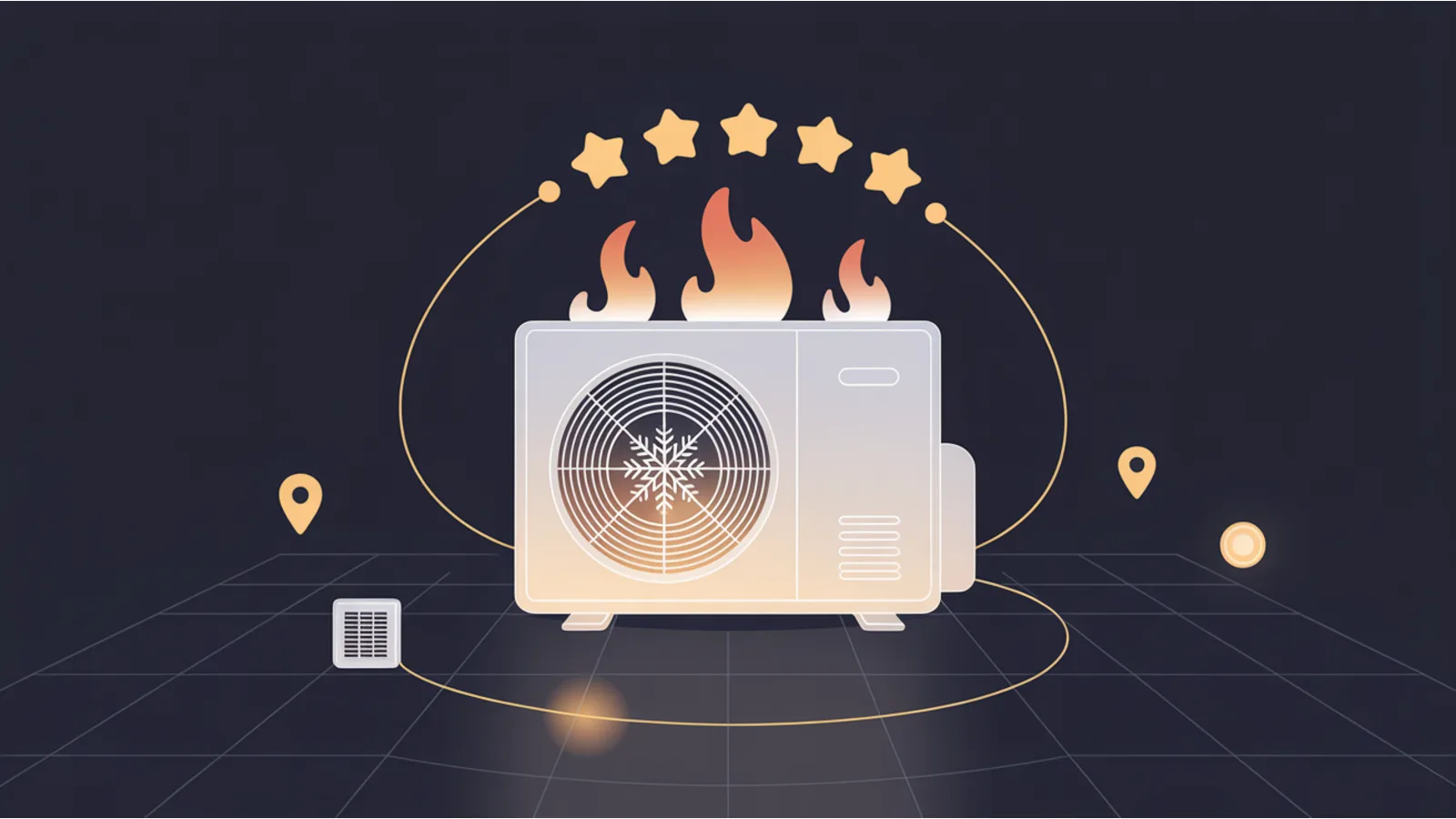 HVAC companies hide their best trust signals: the Mega Analyzer's HVAC-readiness checks