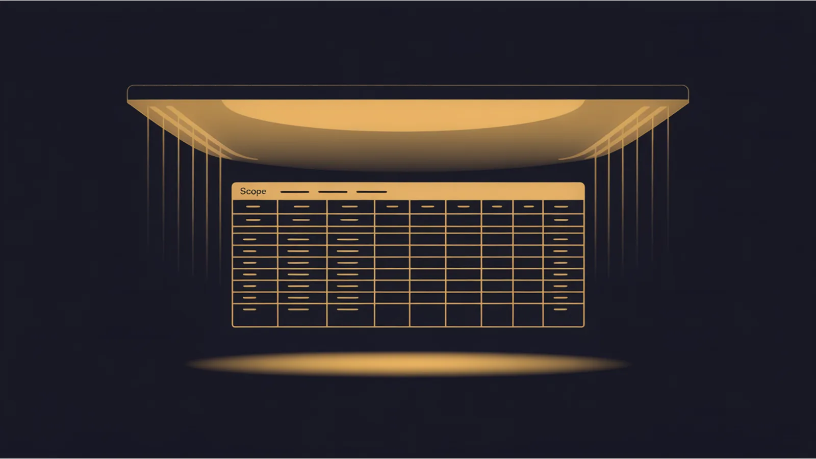 HTML tables without headers are invisible to screen readers