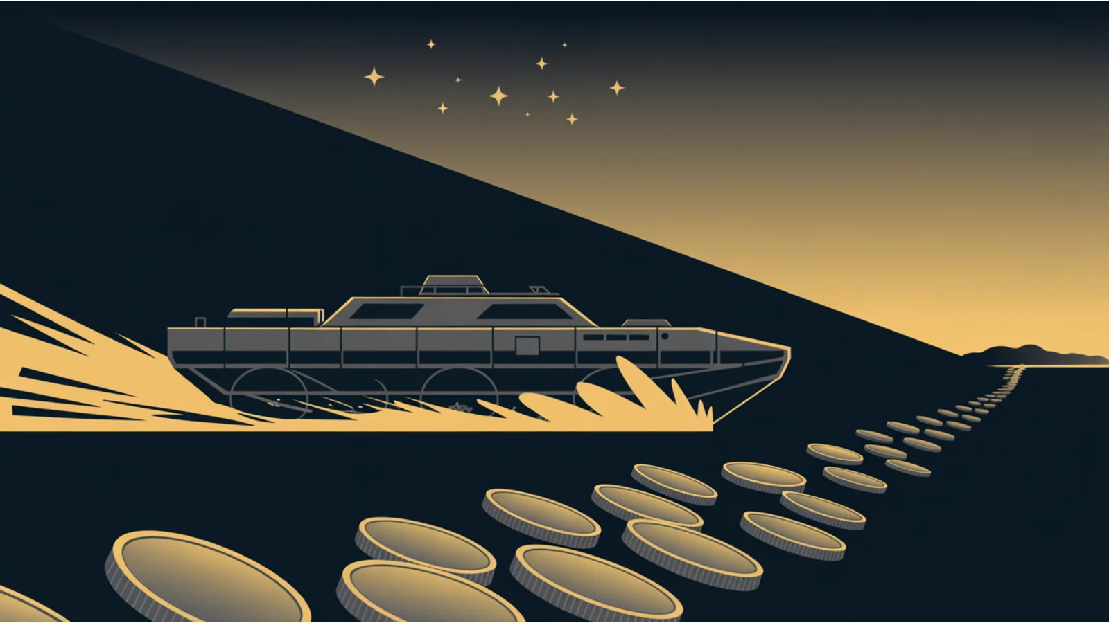 The Expeditionary Fighting Vehicle: roughly $3.3 billion spent on a Marine vehicle that never fielded