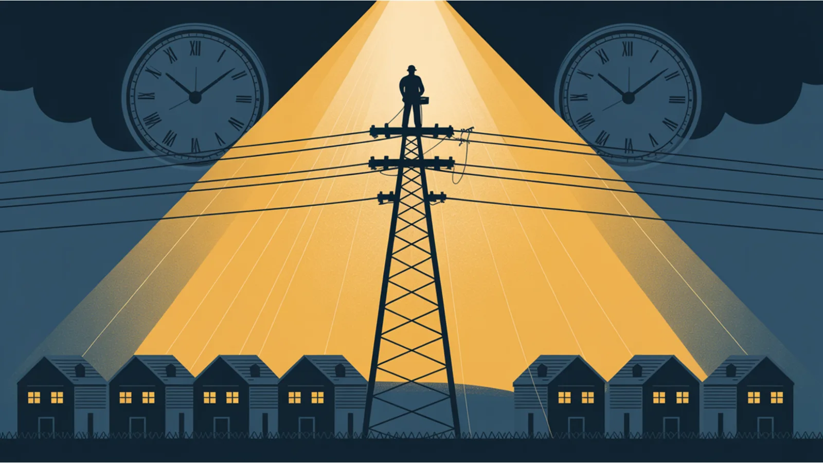 How Lineworkers Get Paid: The Check Spikes When the Weather Is Worst